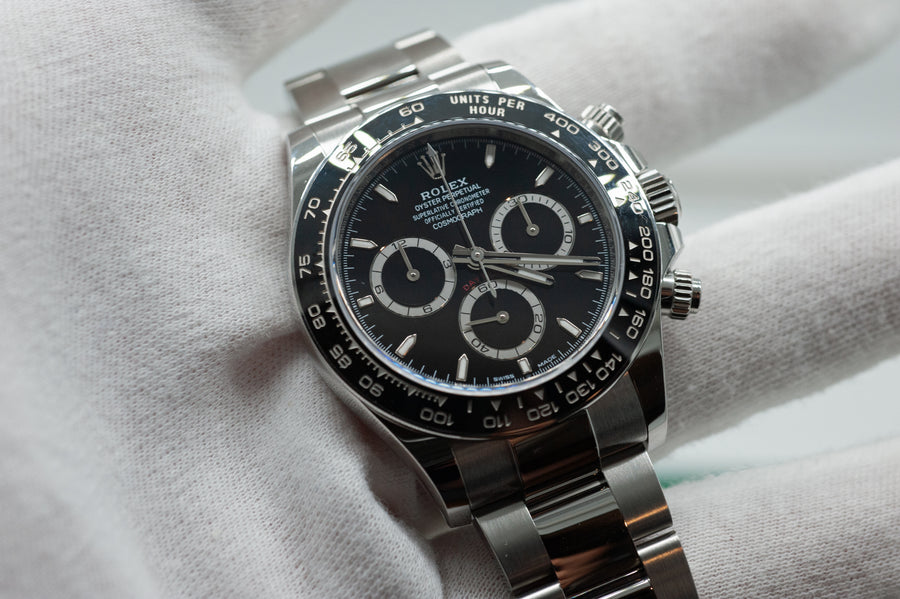 Rolex Daytona 126500LN I neuwertig, unpoliert I Full Set incl Erstkaufrechnung I 08/2025