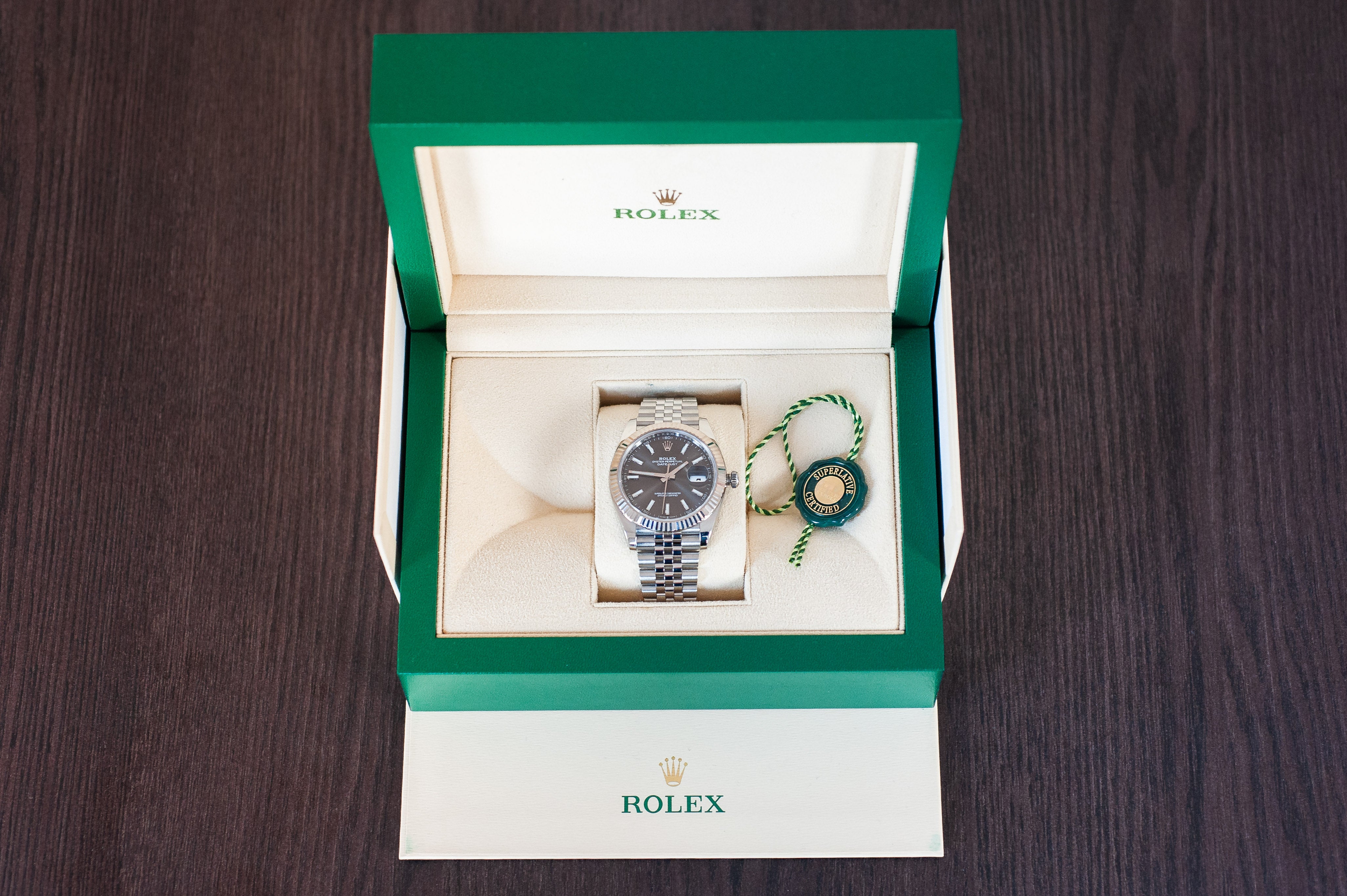 Rolex Datejust 41 mm Rhodium Ref. 126334