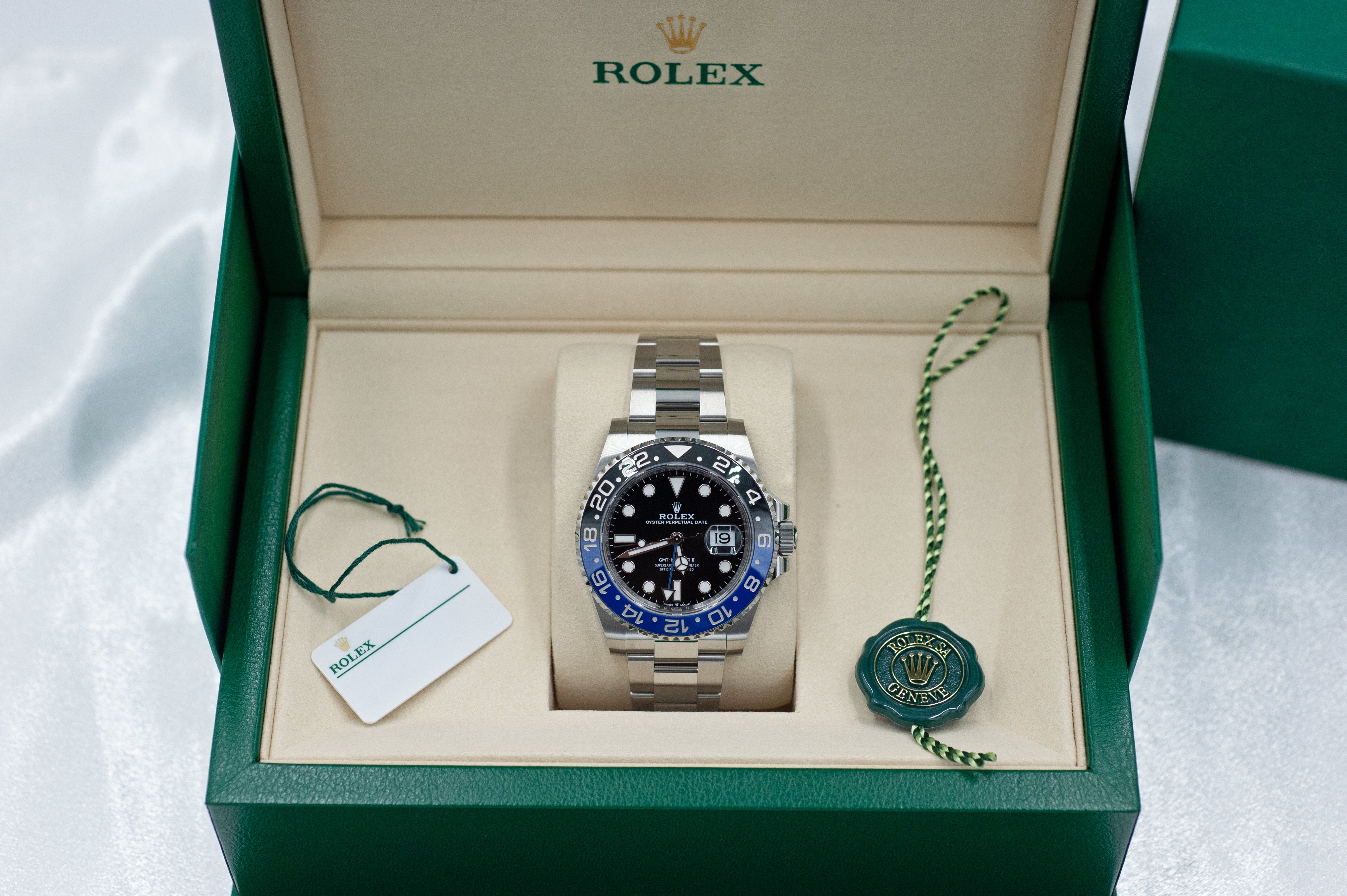 Rolex GMT-Master II 'Batman' I Ref. 126710 BLNR I neuwertig I Full Set I 2023