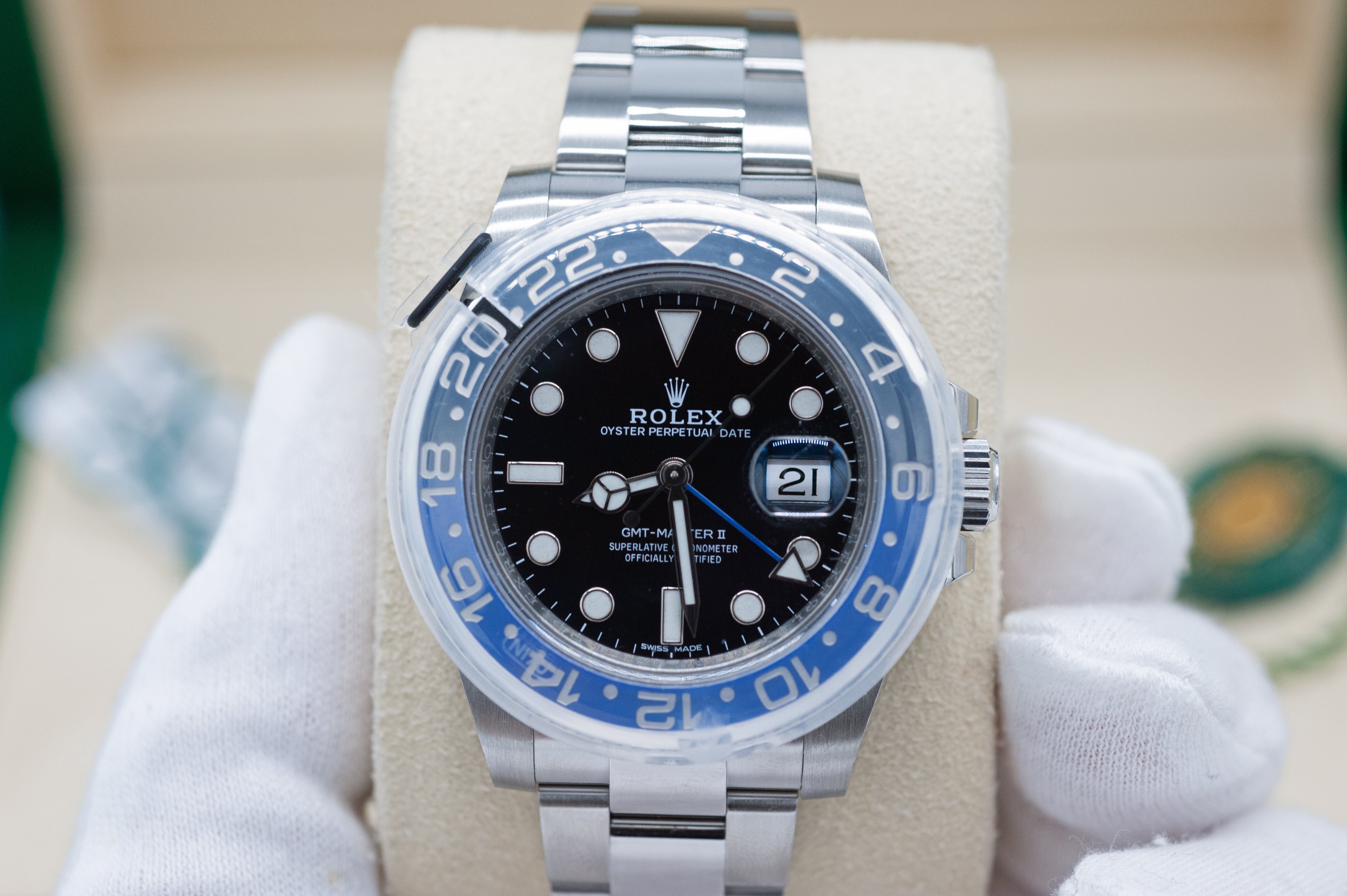 Rolex GMT-Master II 'Batman' I neuwertig I Ref. 116710 BLNR