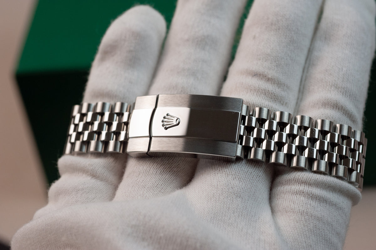 Rolex datejust 36 'Ombre' I Ref. 126234 I 08/26 I Full Set mit neuer Karte I ungetragen/neu