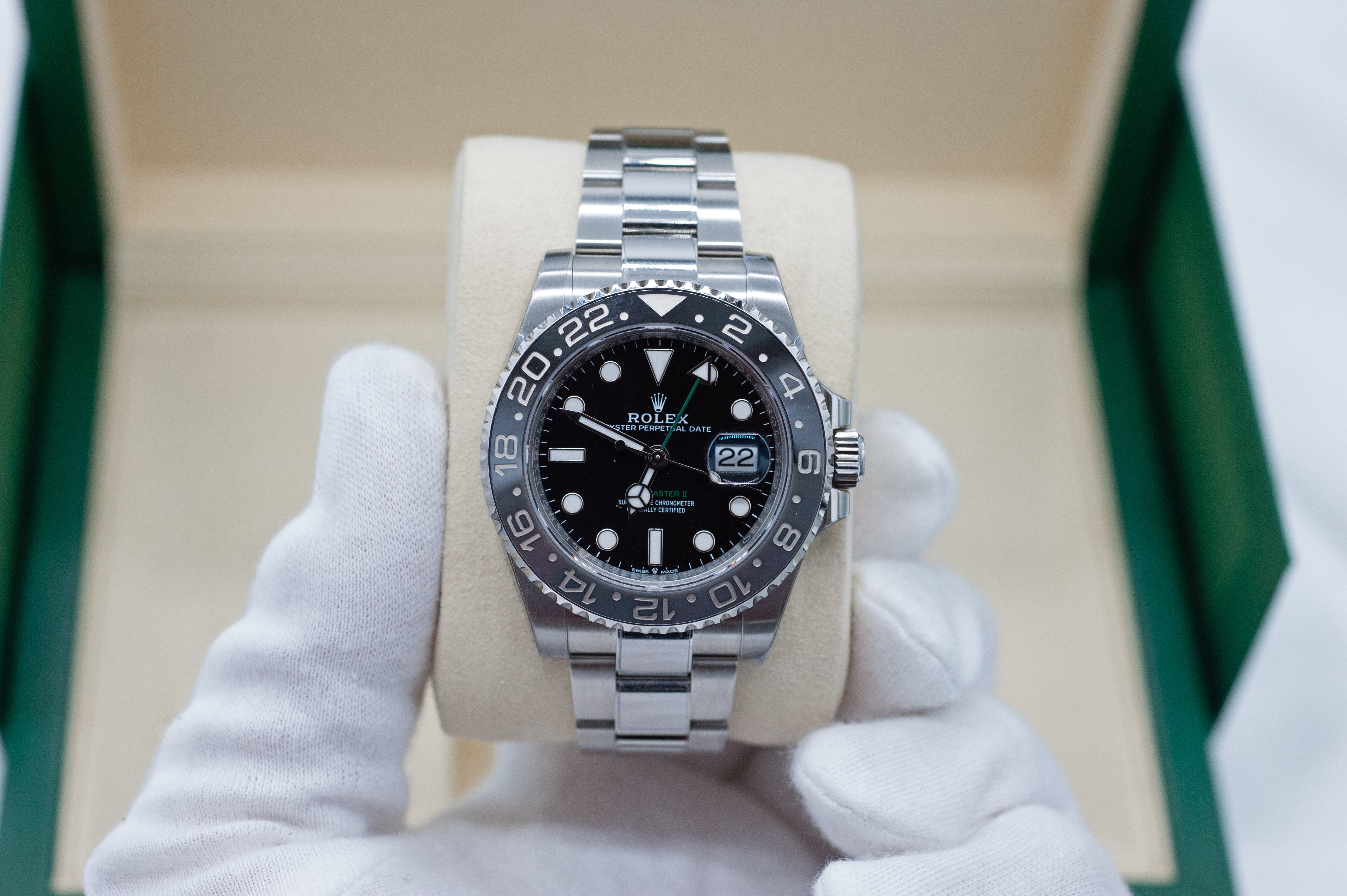 Rolex GMT-Master II 'Bruce Wayne' Oyster I Ref. 126710 GRNR