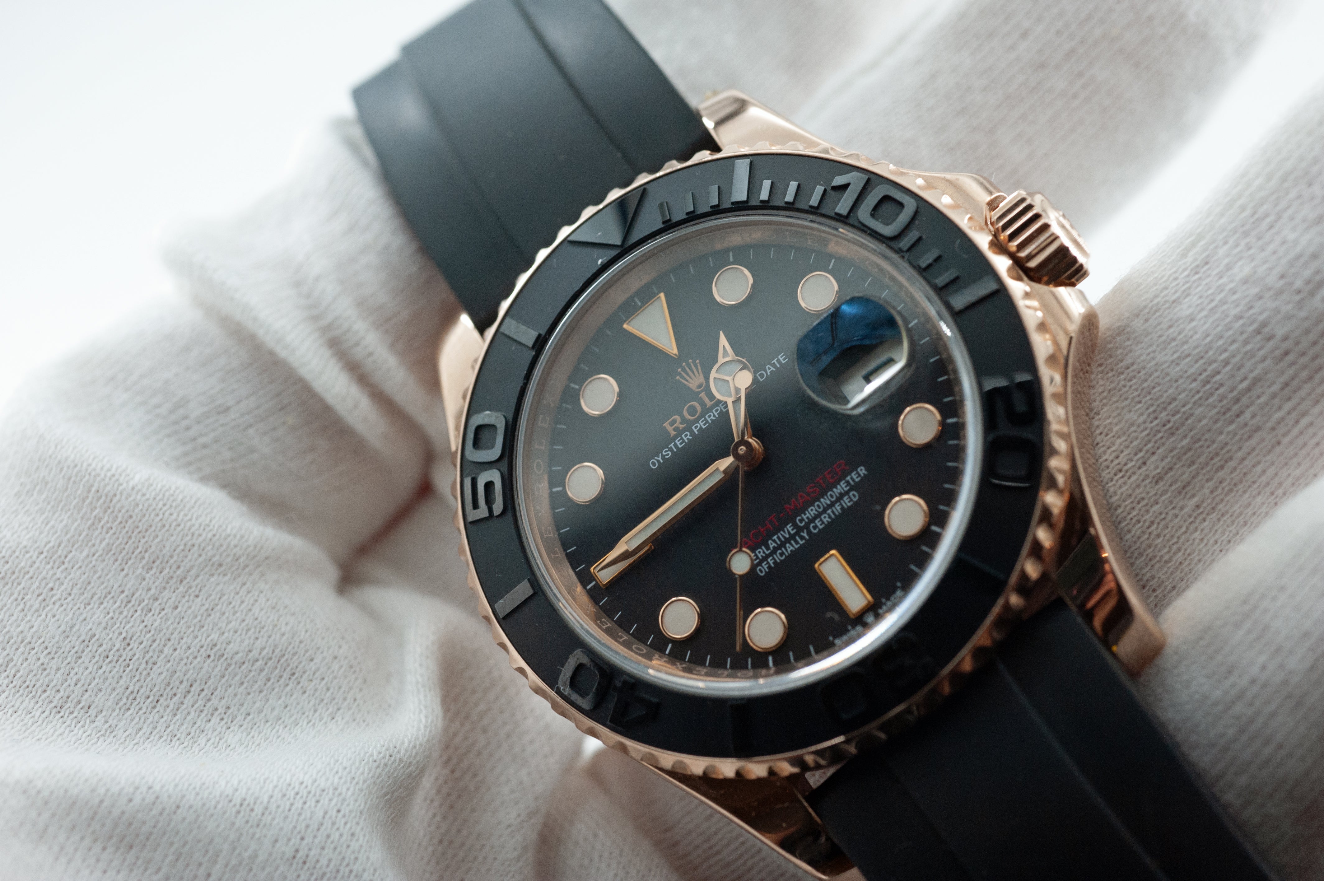 Yachtmaster Roségold 40 I Ref. 126655 I neuwertig I Full Set I 2019