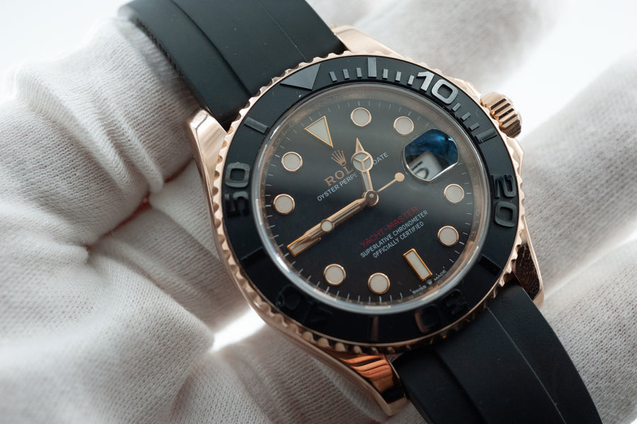 Yachtmaster Roségold 40 I Ref. 126655 I neuwertig I Full Set I 2019