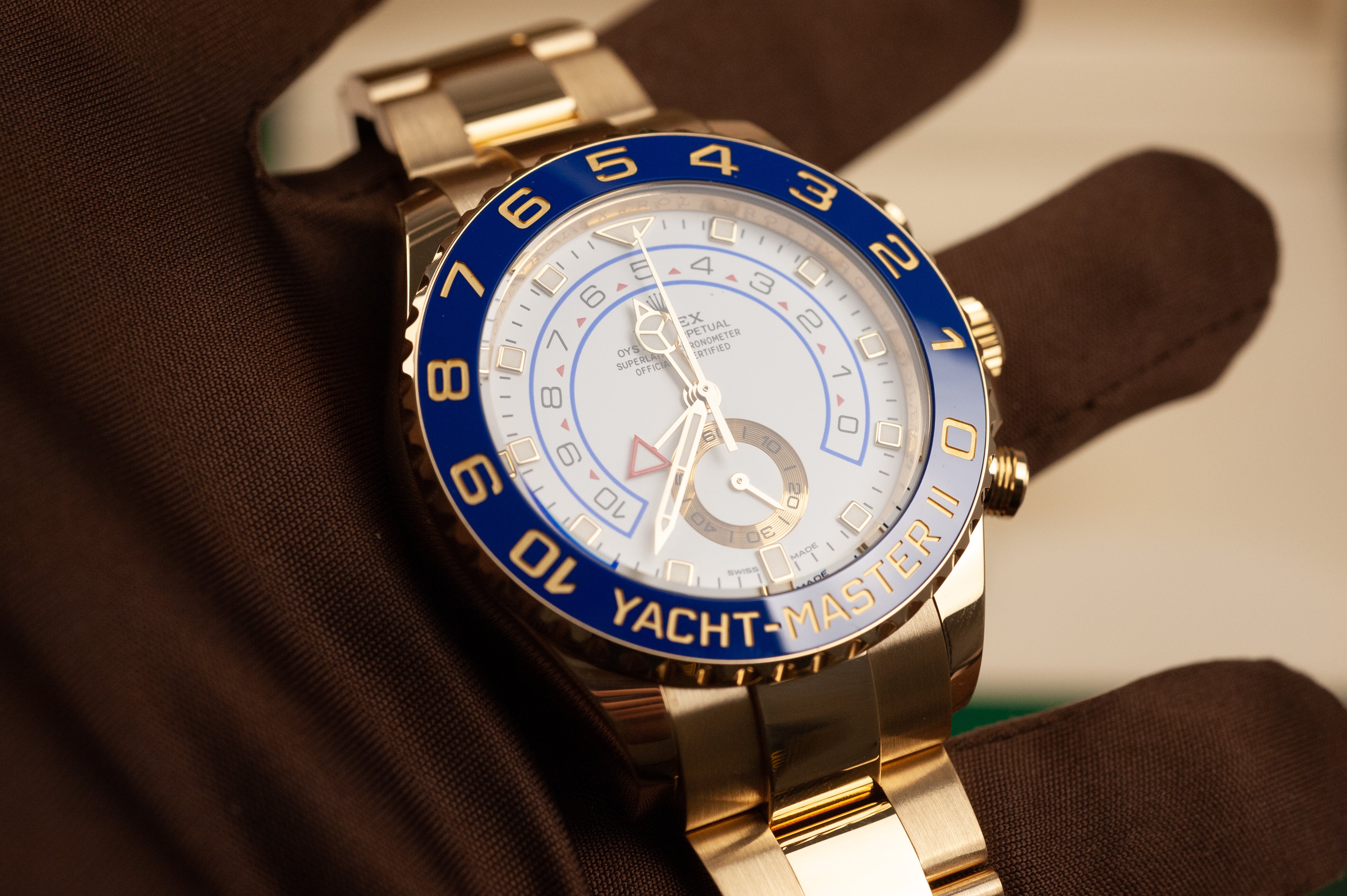Rolex Yachtmaster II I Ref. 116688 I 2022 I Full Set I neuwertig