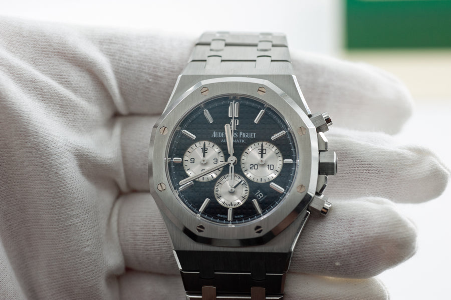 Audemars Piguet Royal Oak Chronograph I Ref. 26331 ST I neuwertig I Full Set I 2019