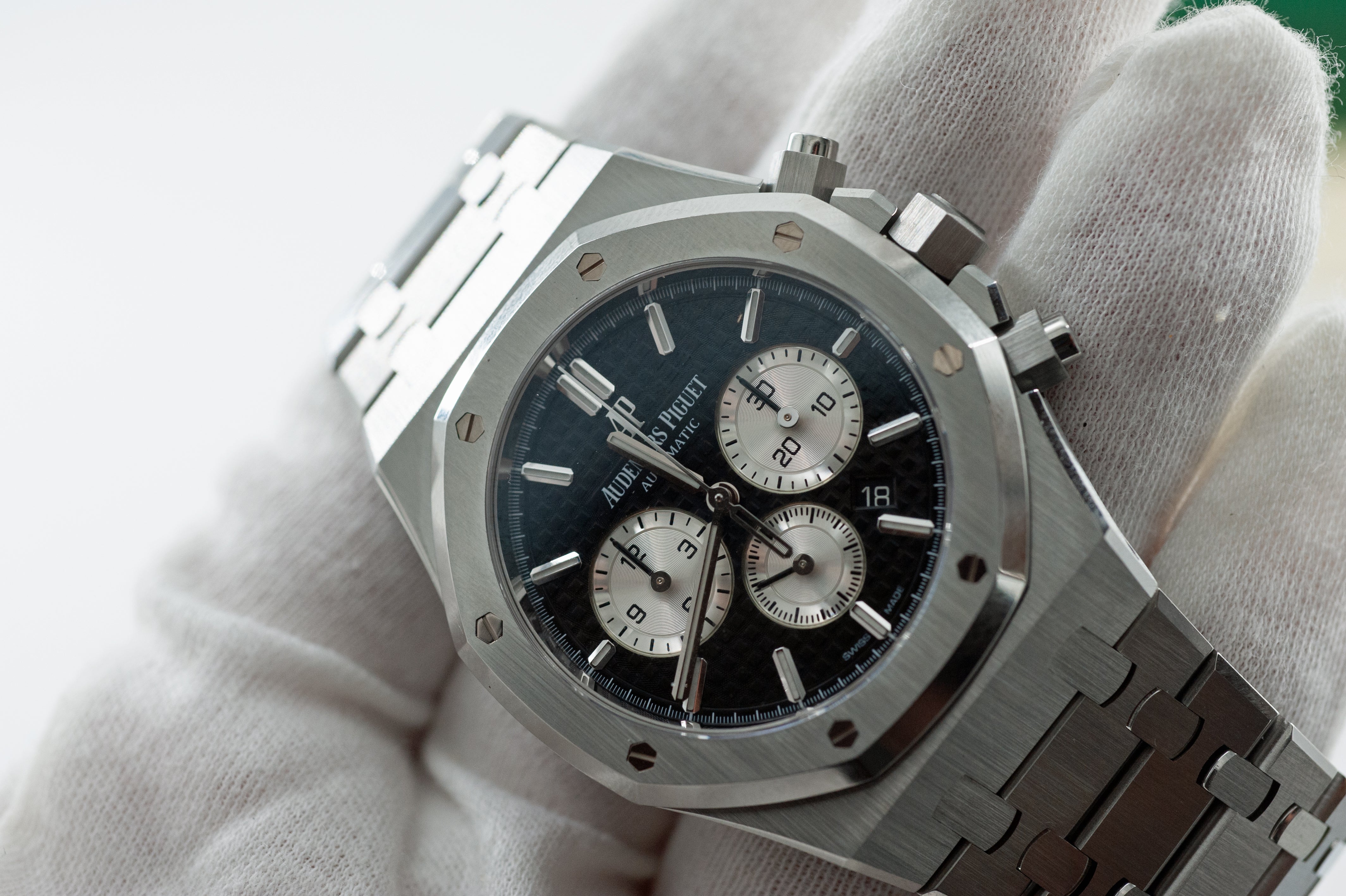 Audemars Piguet Royal Oak Chronograph I Ref. 26331 ST I neuwertig I Full Set I 2019