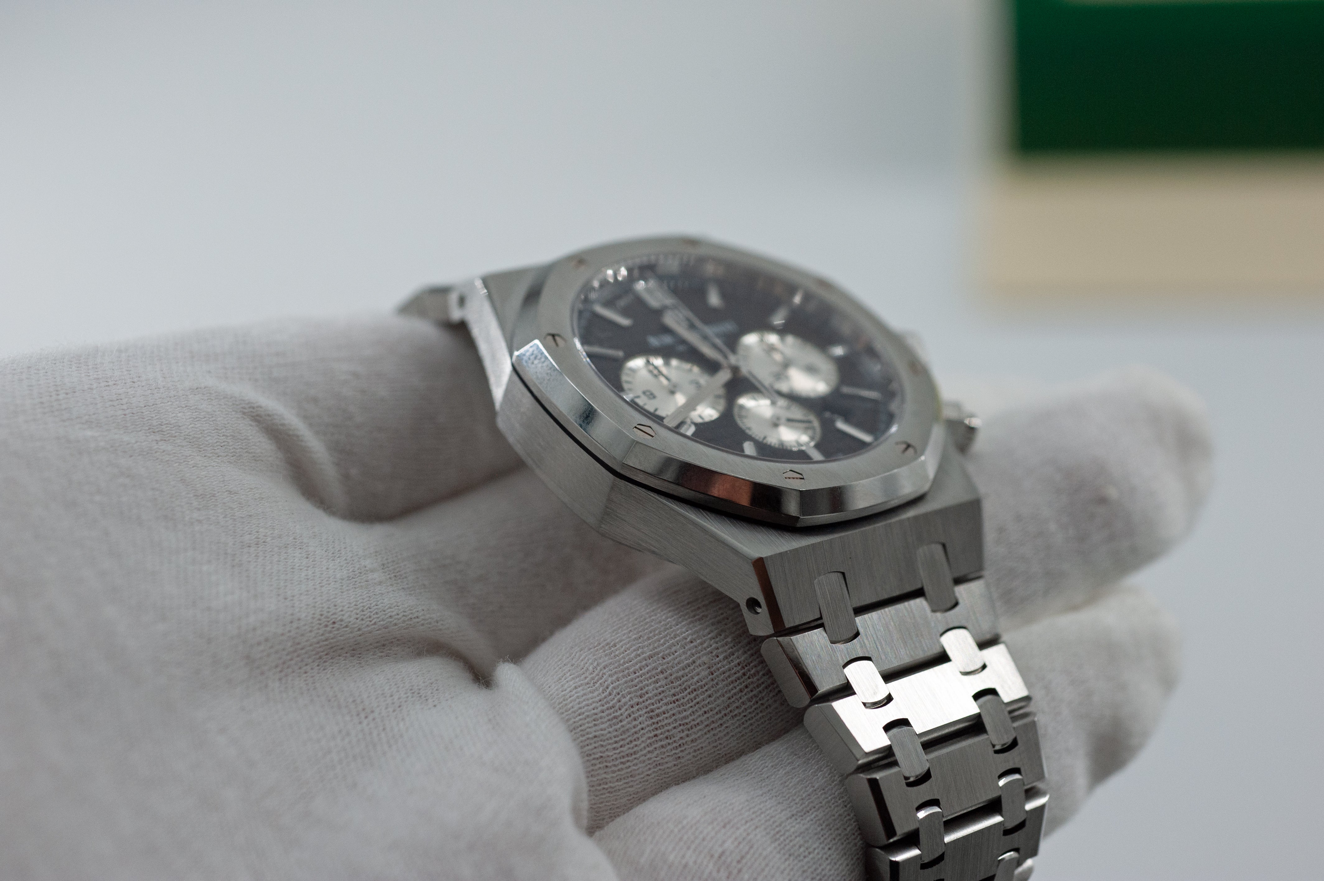 Audemars Piguet Royal Oak Chronograph I Ref. 26331 ST I neuwertig I Full Set I 2019