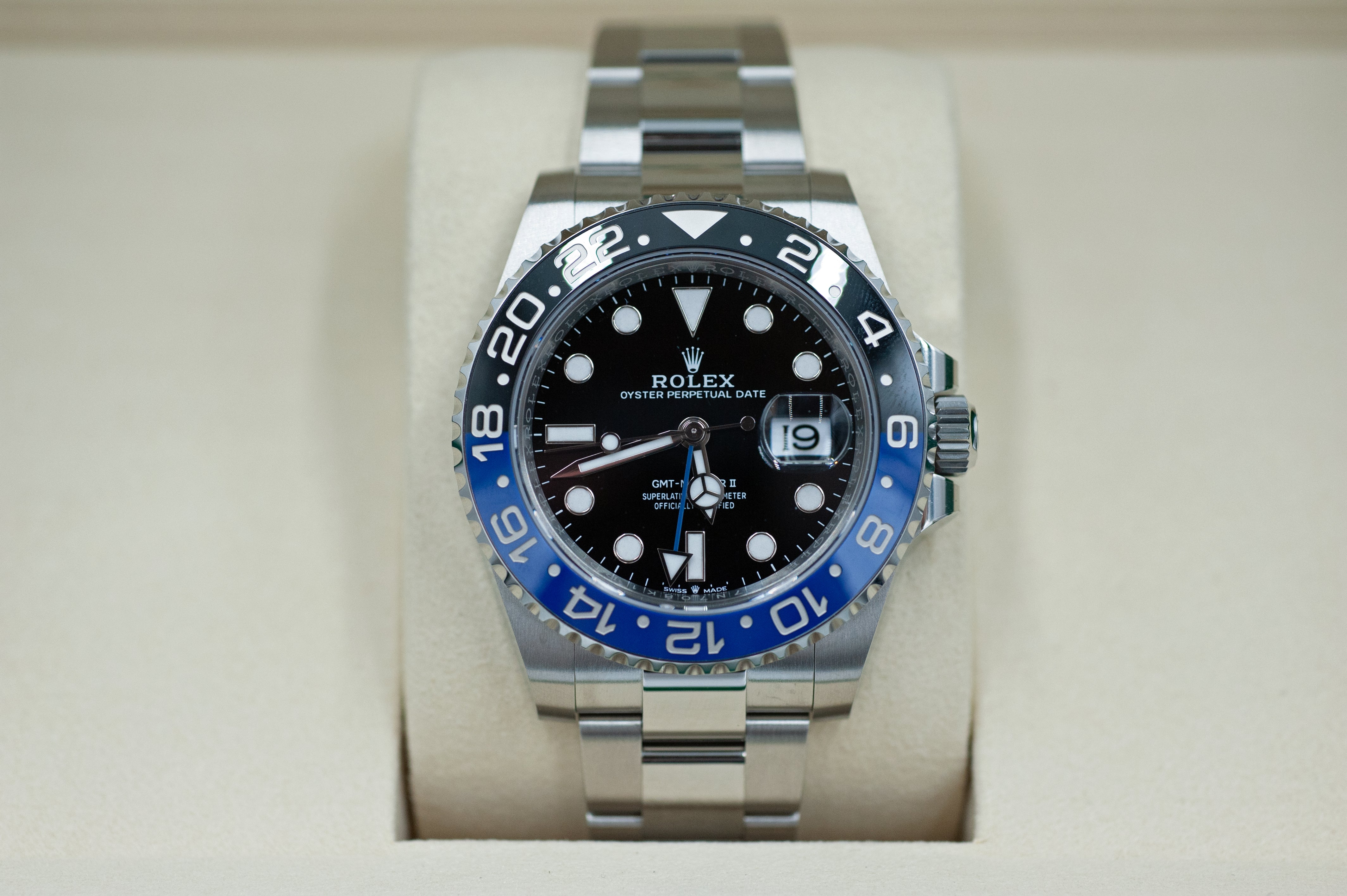 Rolex GMT-Master II 'Batman' I Ref. 126710 BLNR I neuwertig I Full Set I 2022