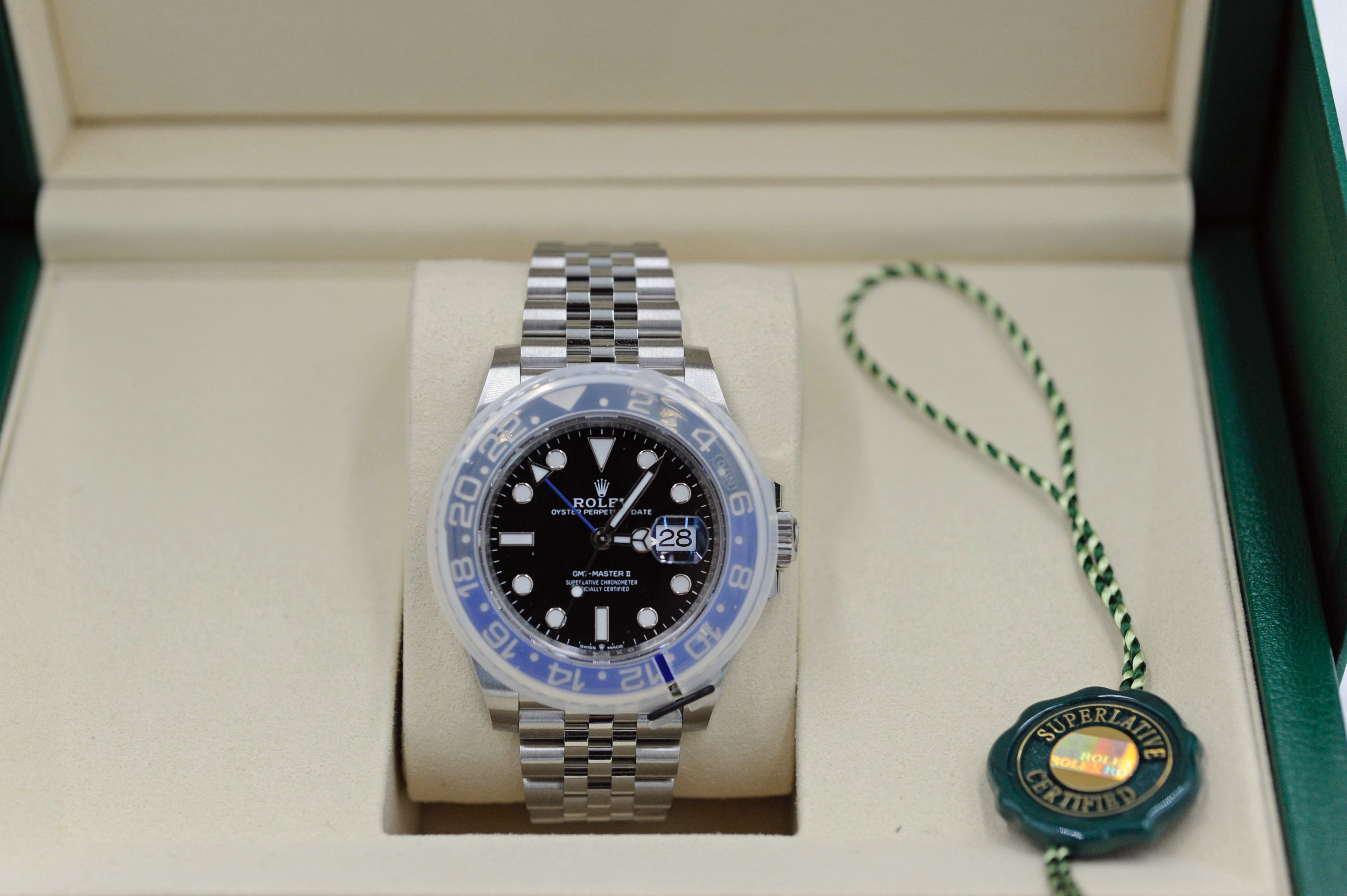 Rolex GMT-Master II 'Batgirl' I Ref. 126710 BLNR