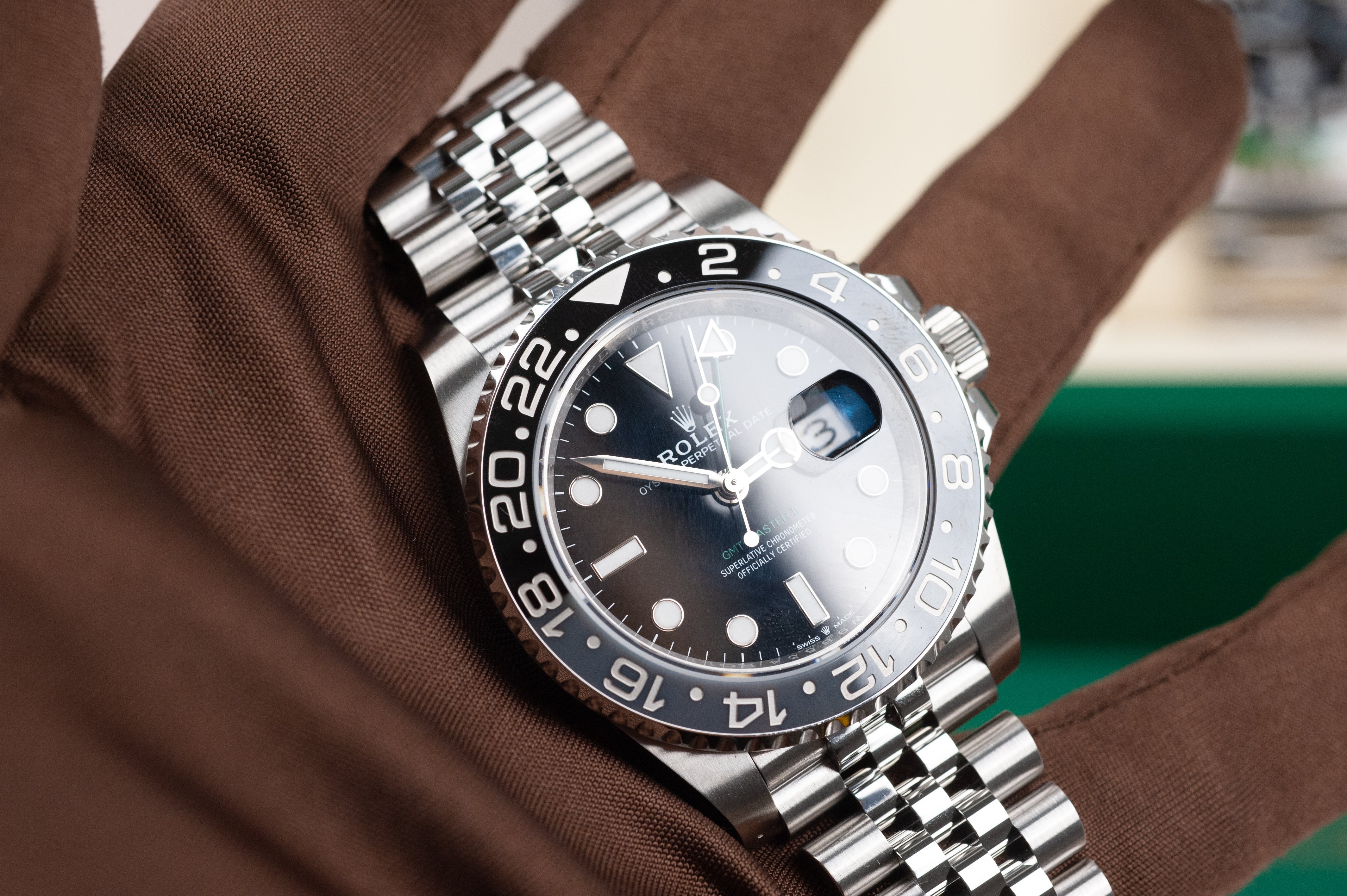 Rolex GMT-Master II 'Bruce Wayne' I Ref. 126710 GRNR I 07/2026 I ungetragen