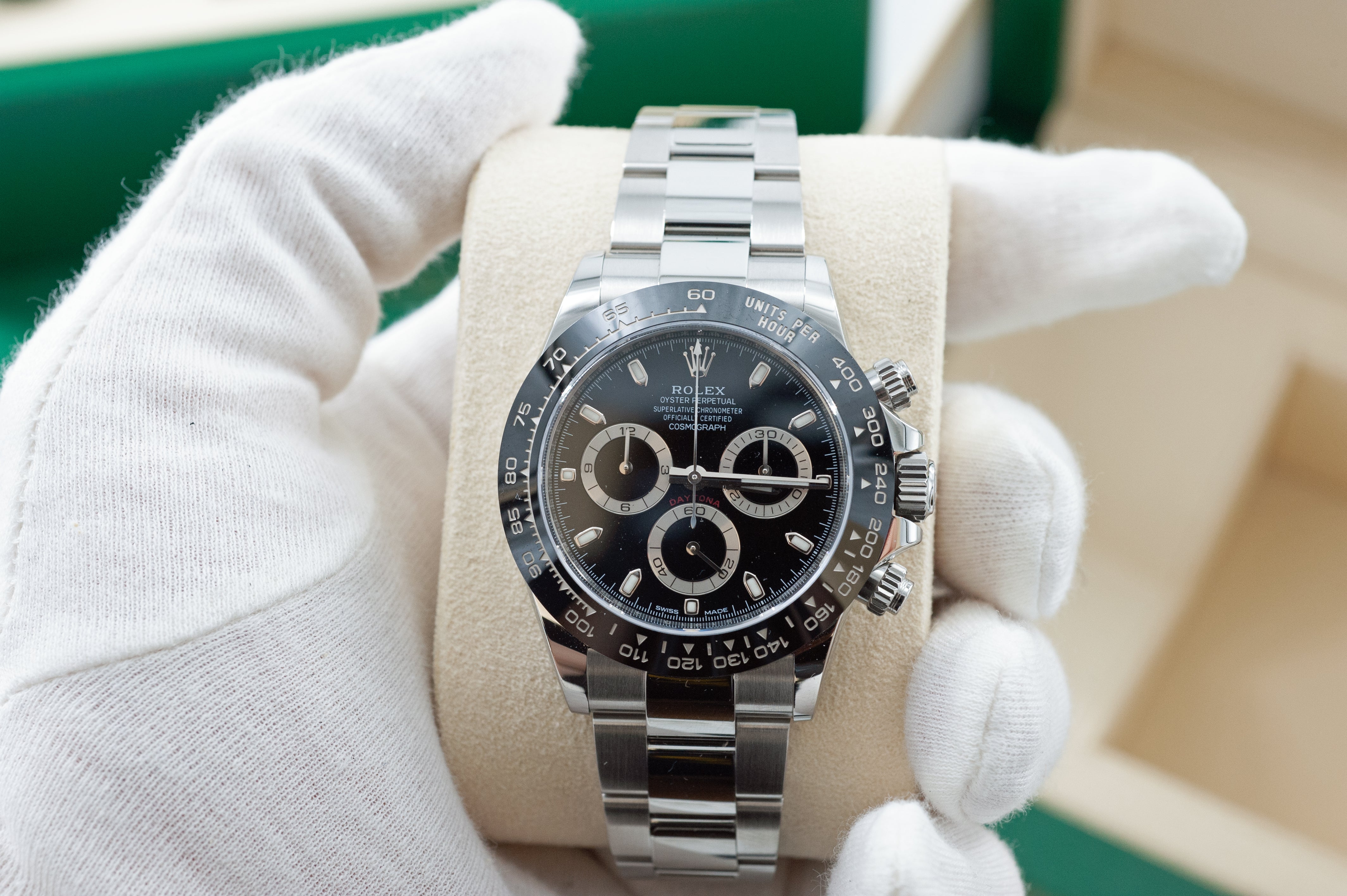Rolex Cosmograph Daytona I Ref. 116500LN I verklebt u. neuwertig I Full Set I 2020