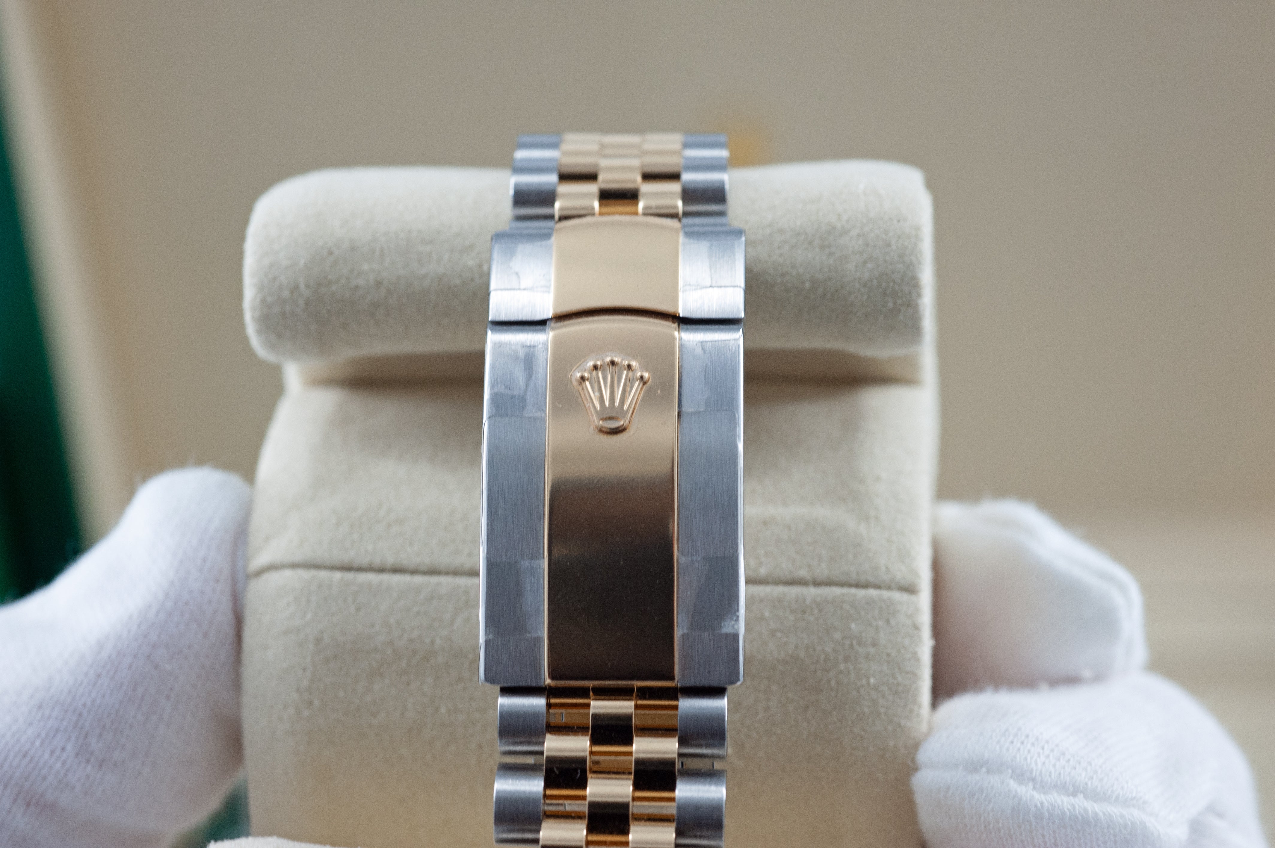 Rolex Datejust 41 Wimbledon Stahlgold I Ref 126333 I ungetragen und verklebt