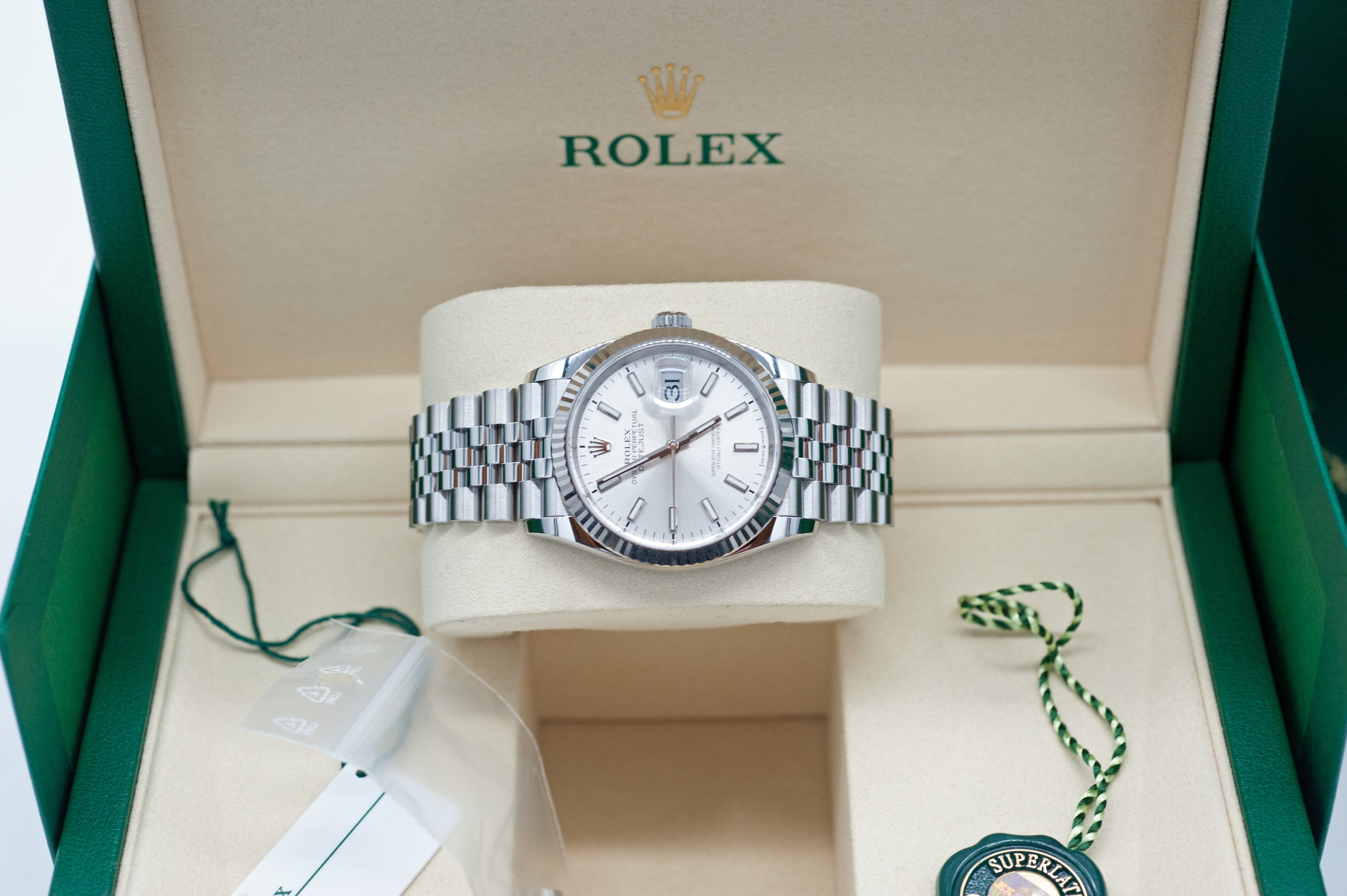 Rolex Datejust 36 I 1/2026 I ungetragen I Ref. 126234