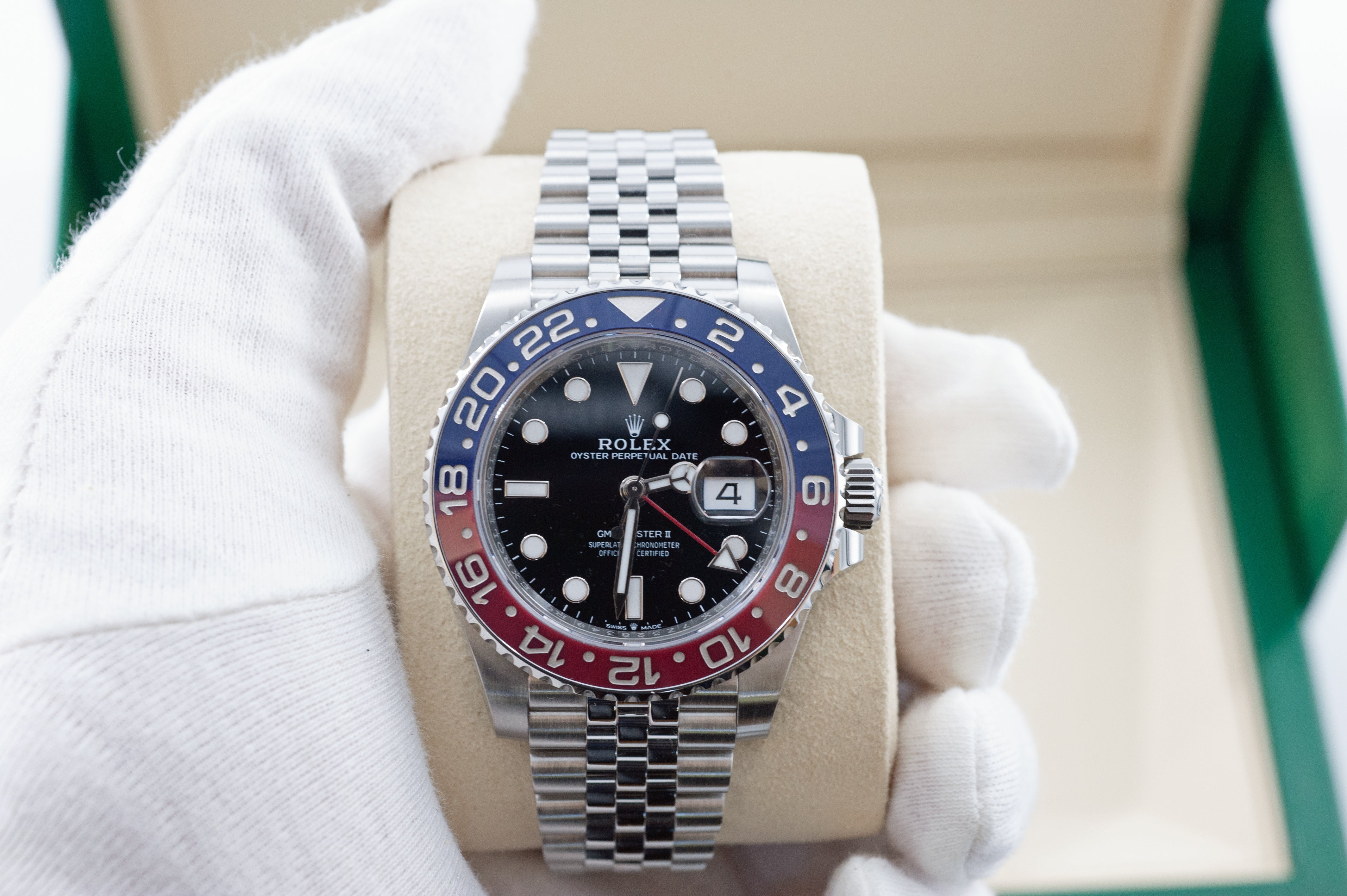 Rolex GMT-Master II Pepsi I Ref. 126710 BLRO I neuwertig I Full Set
