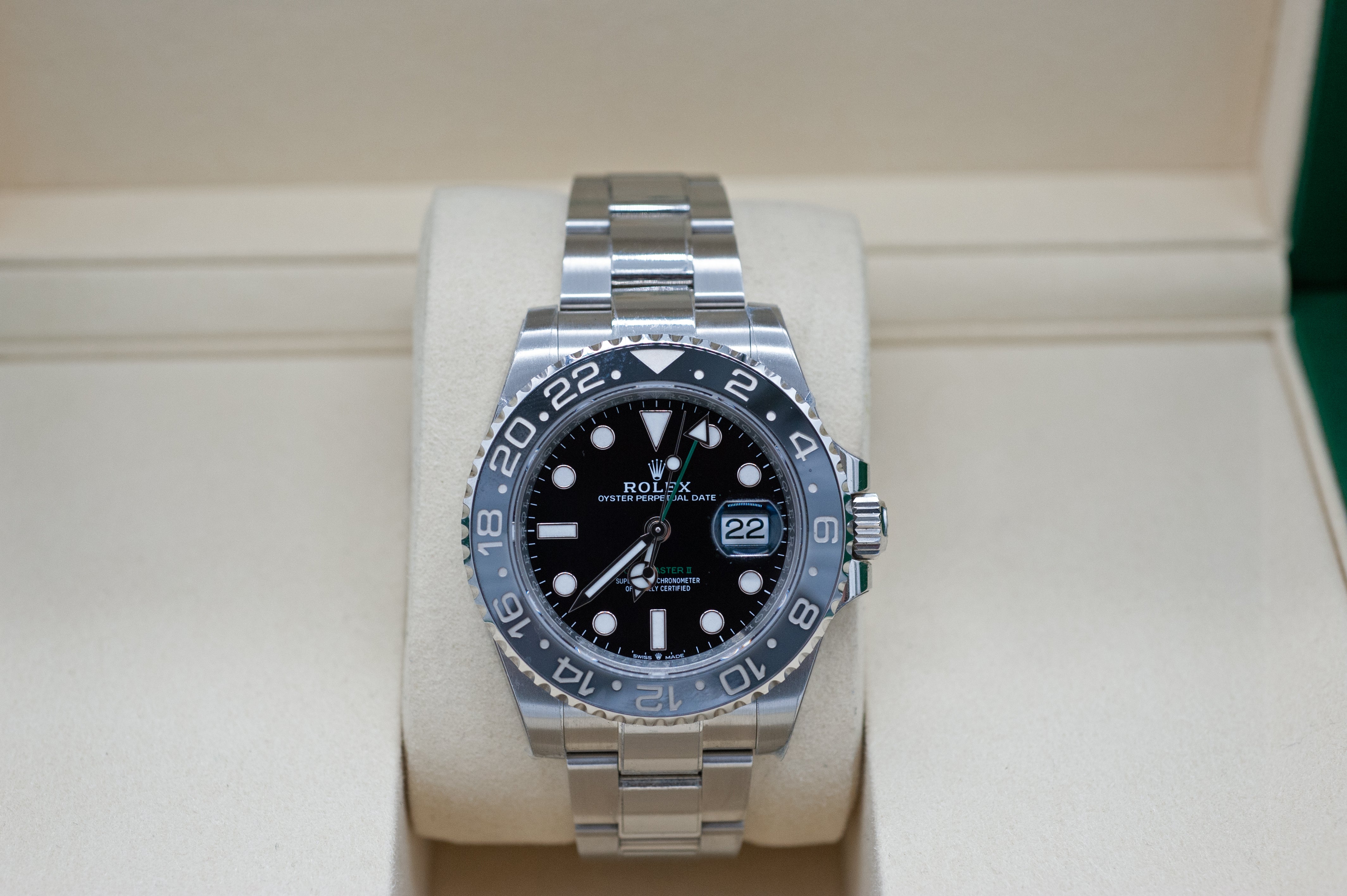 Rolex GMT-Master II 'Bruce Wayne' Oyster I Ref. 126710 GRNR