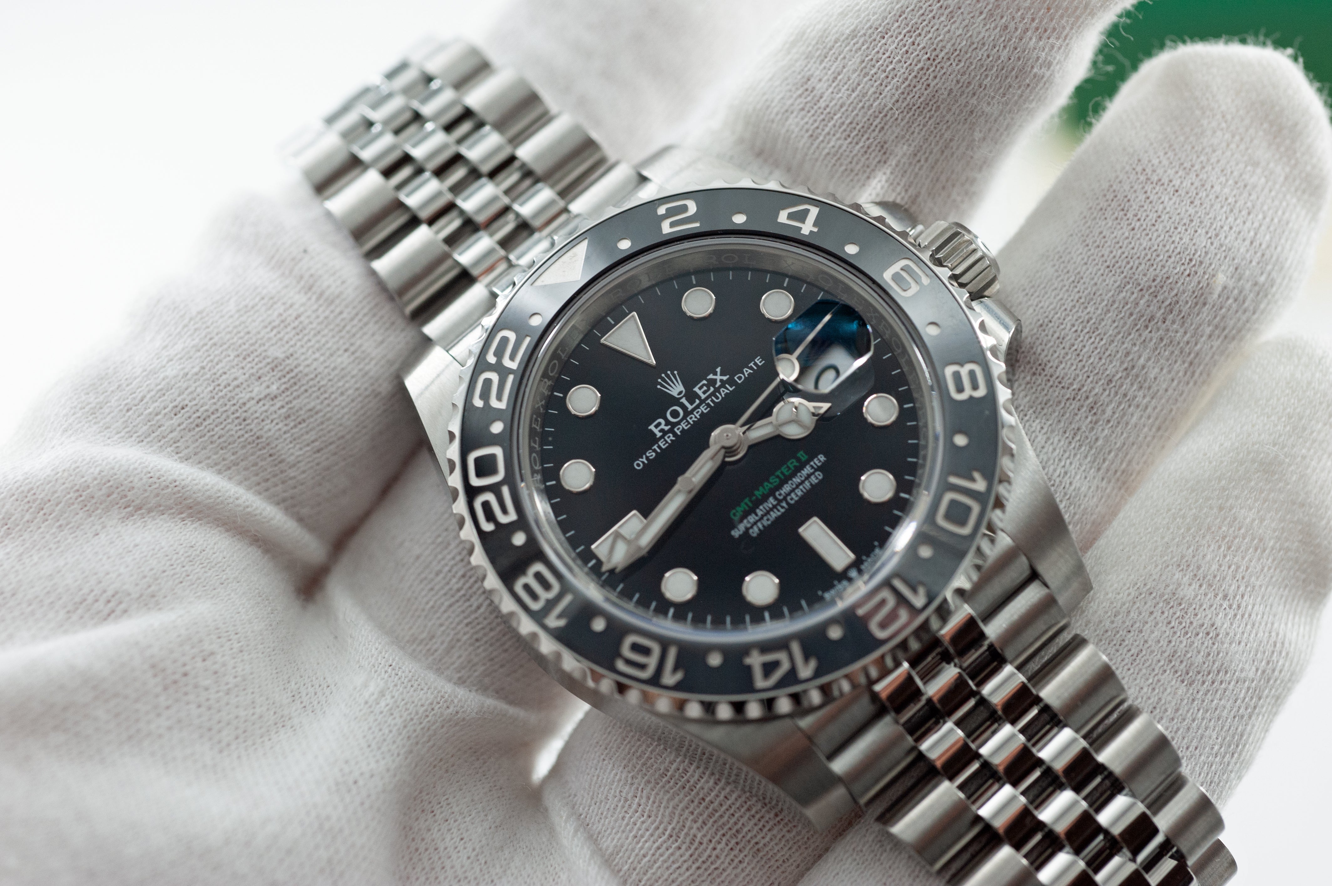 Rolex GMT-Master II 'Bruce Wayne' I Ref. 126710 GRNR I 04/2026 I ungetragen und teilverklebt I Full Set