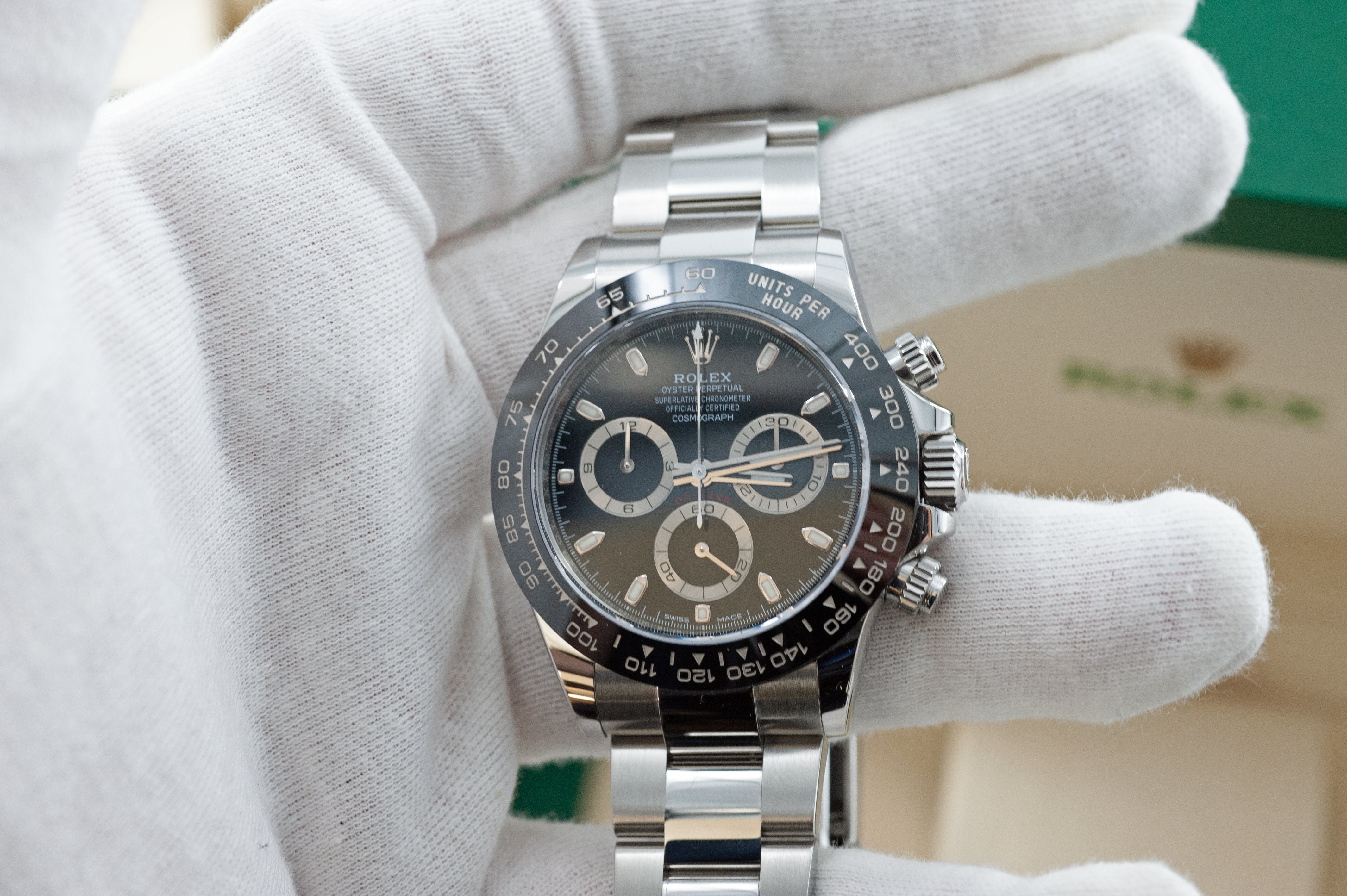 Rolex Cosmograph Daytona I Ref. 116500LN I verklebt u. neuwertig I Full Set I 2020
