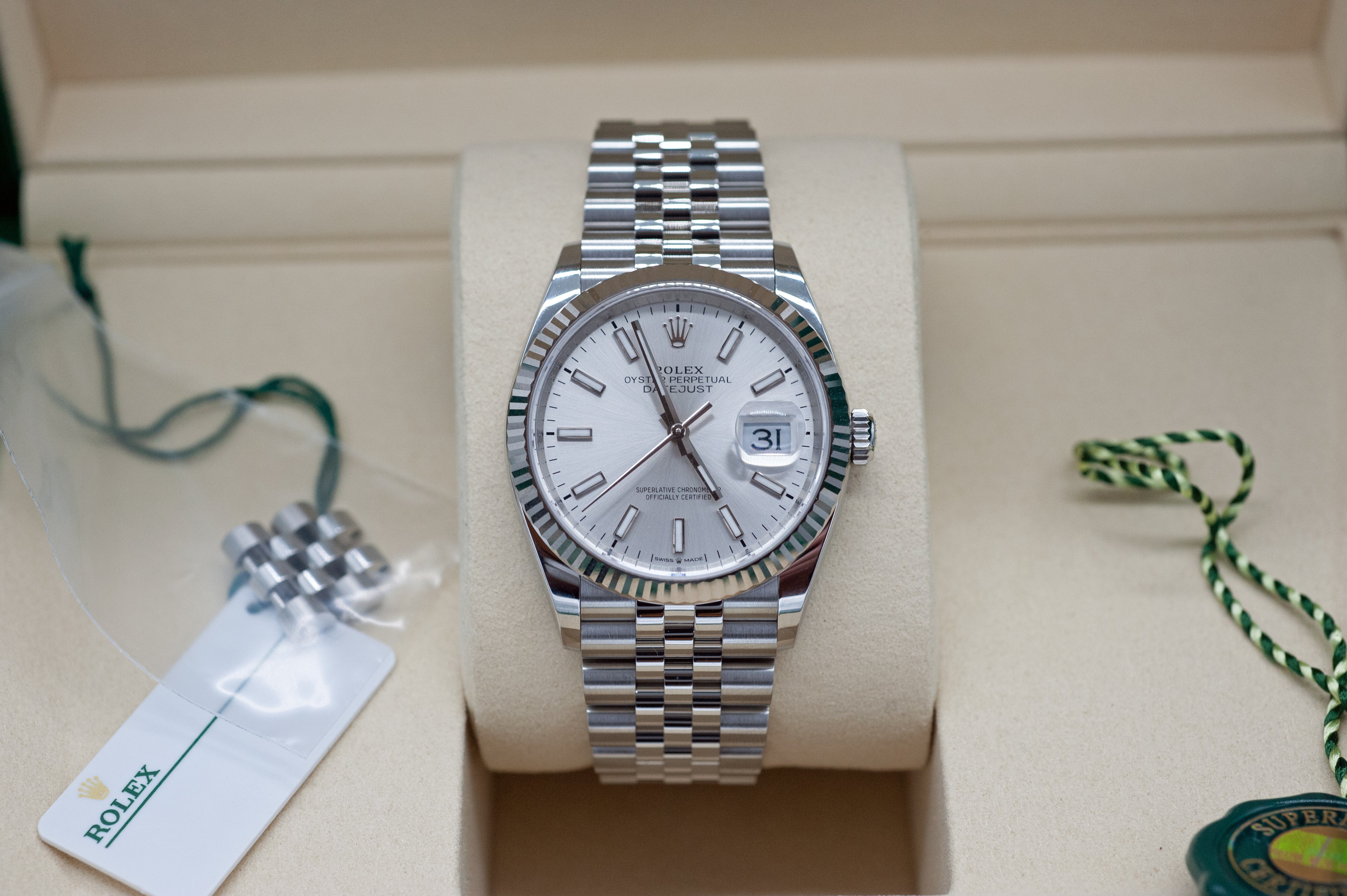 Rolex Datejust 36 I 1/2026 I ungetragen I Ref. 126234