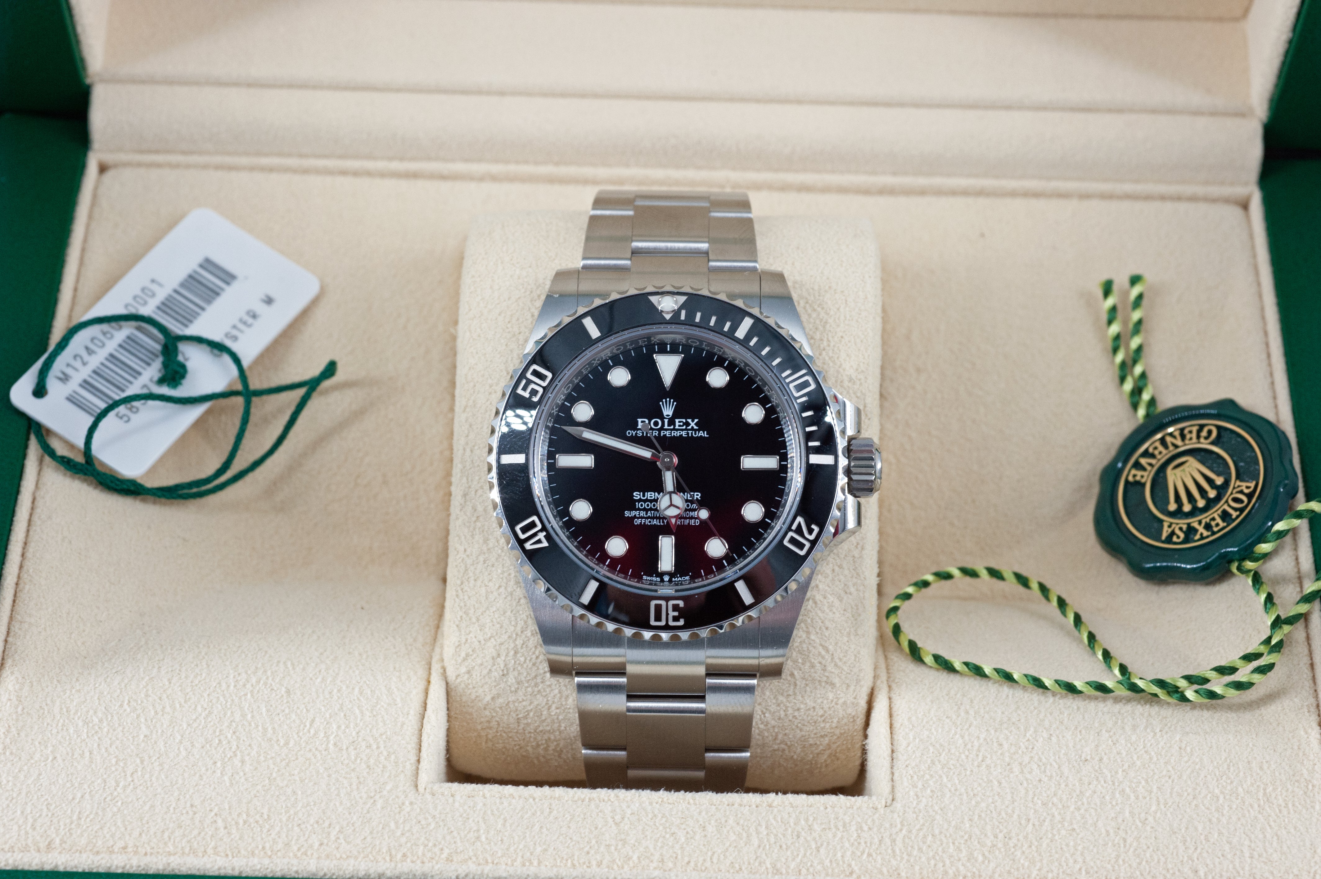 Rolex Submariner 41 No Date I 2023 I Sehr guter Zustand I Ref. 124060