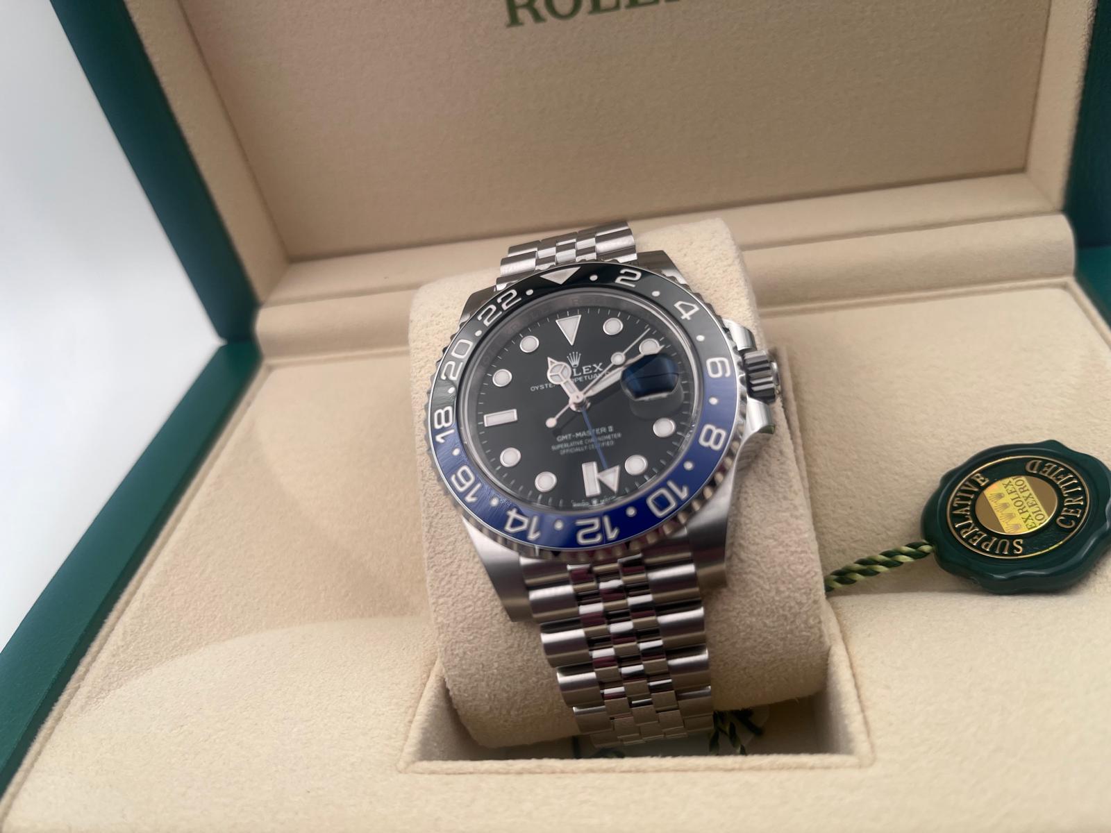 Rolex GMT-Master 'Batgirl'/Batman Jubilee Ref. 126710BLNR