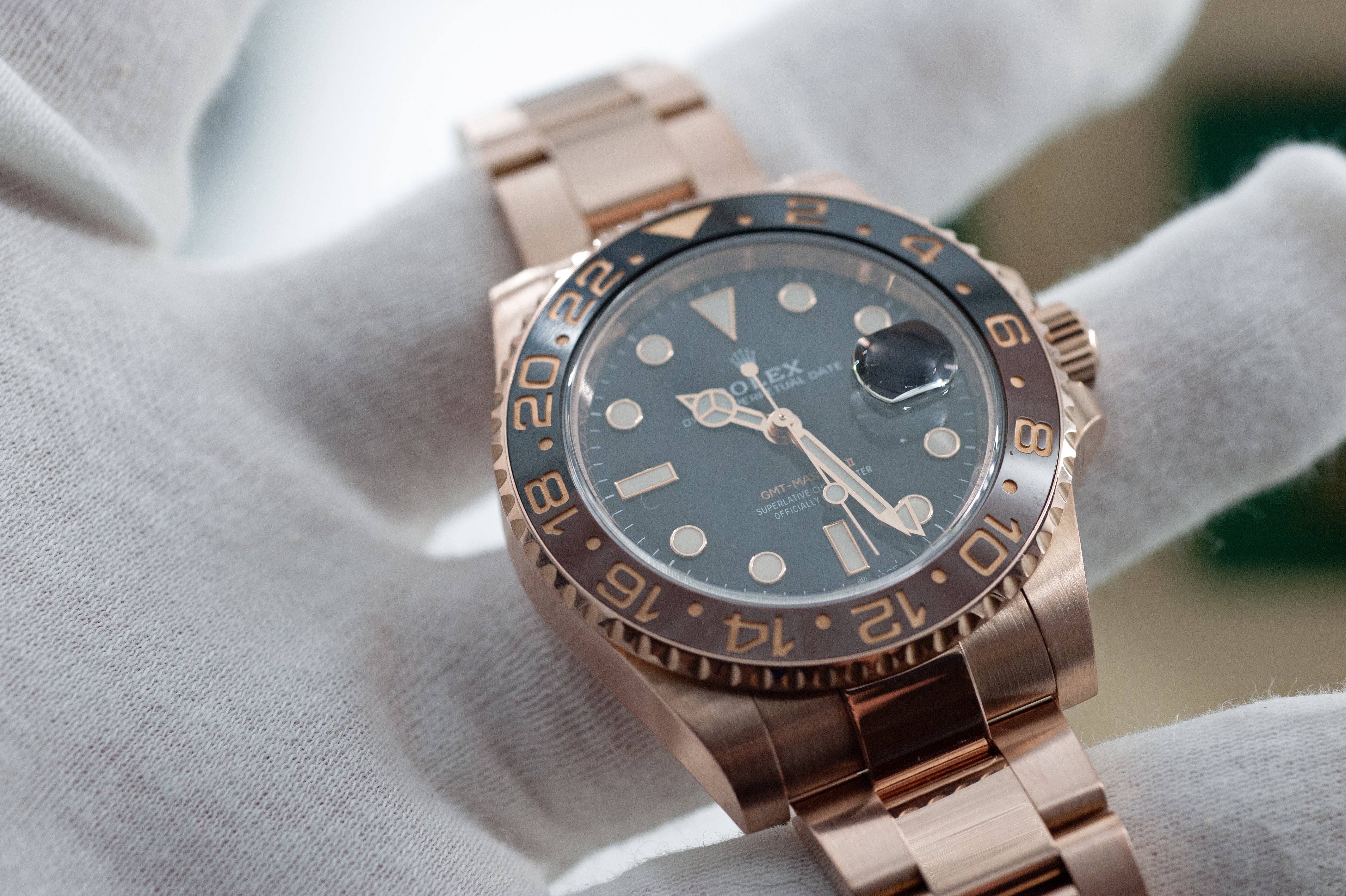 Rolex GMT-Master II 'Rootbeer' I neuwertig I Full Set I Ref. 126715 CHNR
